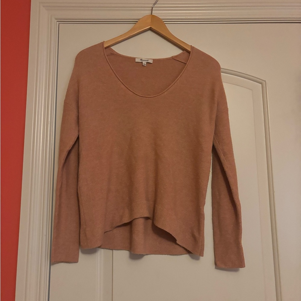 Madewell Pink Wool Blend Knit Sweater. Women’s Small